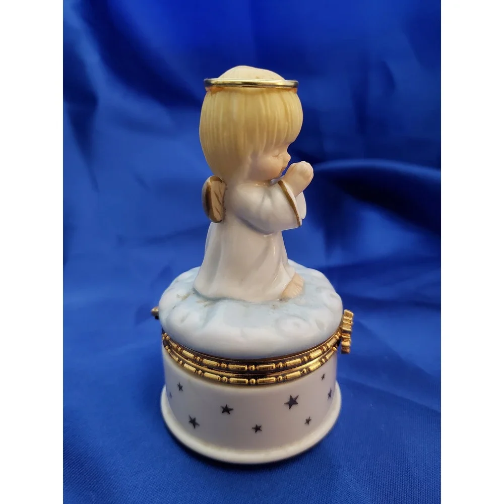 Praying Angel Trinket Box
